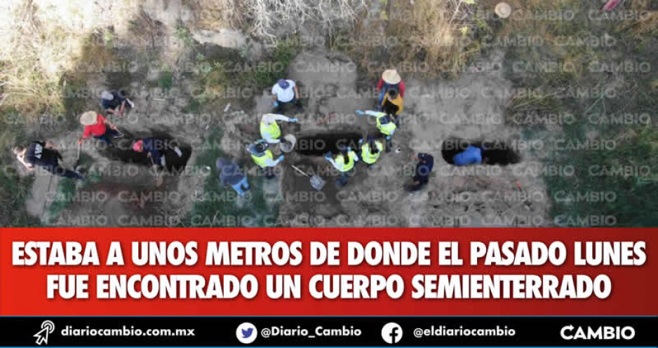 Pesadilla en Huixcolotla: localizan dos cadáveres más en fosa clandestina