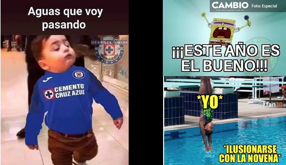 Afición del Cruz Azul no pierde la esperanza; atasca las redes de MEMES previo a enfrentar a Santos