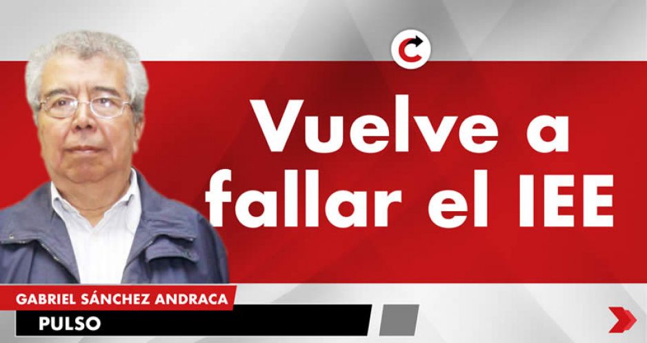 Vuelve a fallar el IEE
