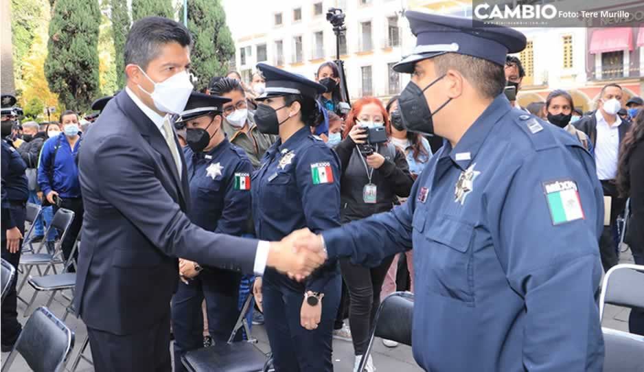 Lalo se pone la meta de contratar a 700 nuevos policías (VIDEO)