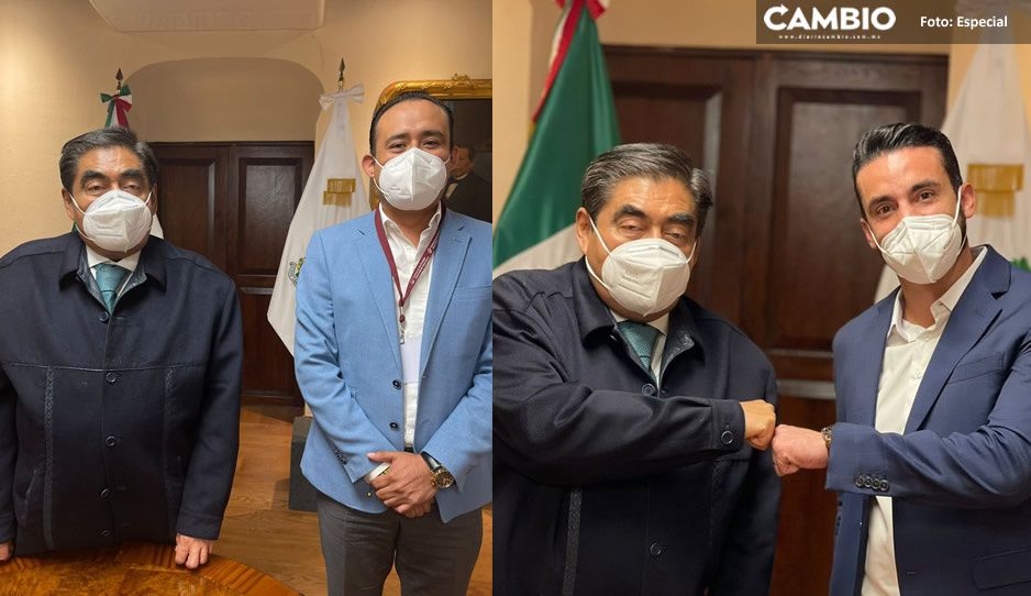 Barbosa se reúne con diputados locales electos de Morena en Casa Aguayo (FOTOS)