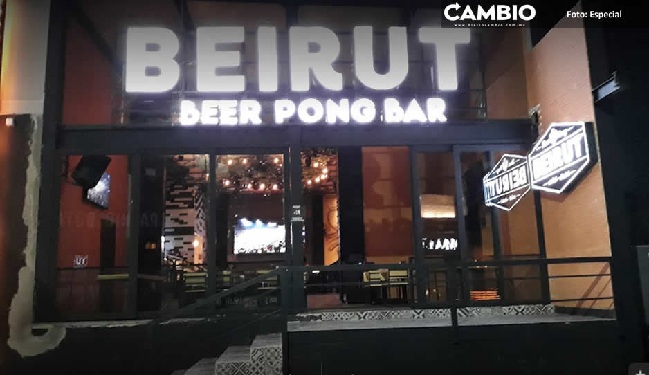 VIDEO: Balacera aterroriza a clientes de bar Beirut en Angelópolis