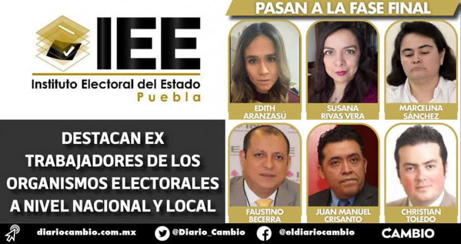 INE define a los 12 finalistas para las 3 plazas de consejeros locales del IEE