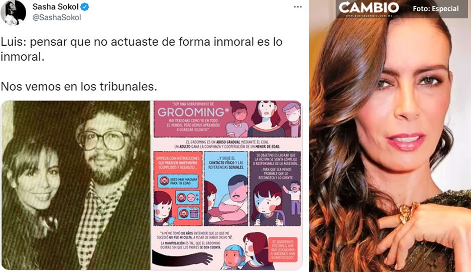 &quot;Te veo en los tribunales&quot;, con este post Sasha Sokol confirma que denunciará a Luis de Llano