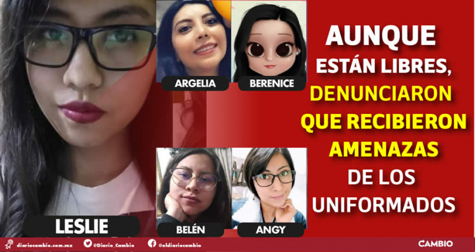 Liberan a la neni Leslie y a sus amigas… ¿y la sanción a los polis corruptos que las incriminaron?