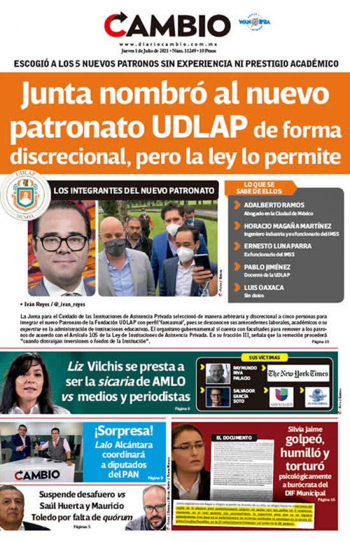 Junta nombró al nuevo patronato UDLAP de forma discrecional, pero la ley lo permite