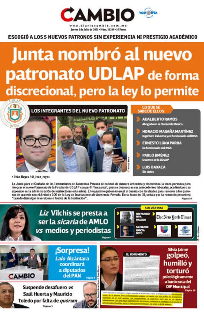 Junta nombró al nuevo patronato UDLAP de forma discrecional, pero la ley lo permite