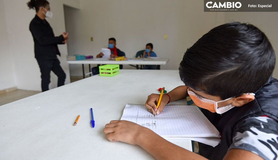 Contagios en escuelas poblanas a la baja: SEP reporta 12 casos en la última semana