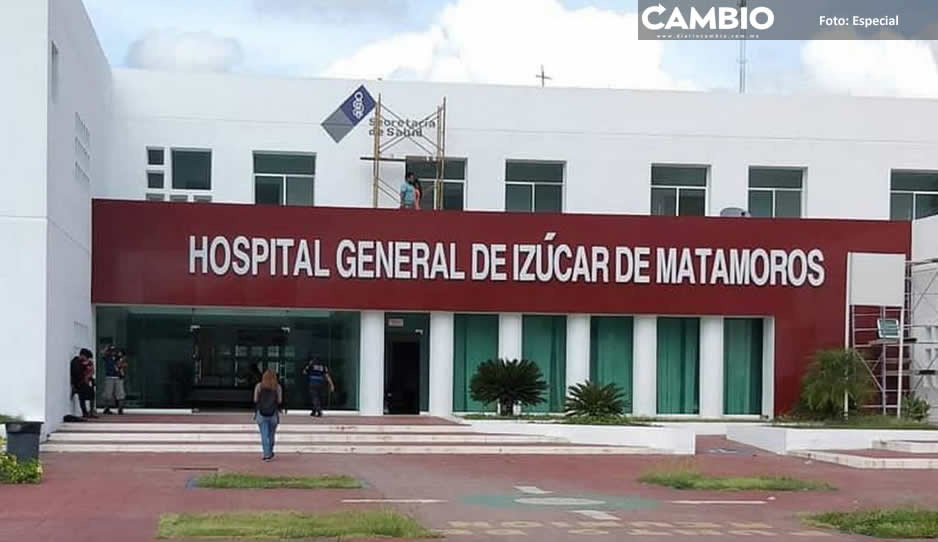 Personal de mantenimiento es investigado tras incendio en el Hospital de Izúcar de Matamoros