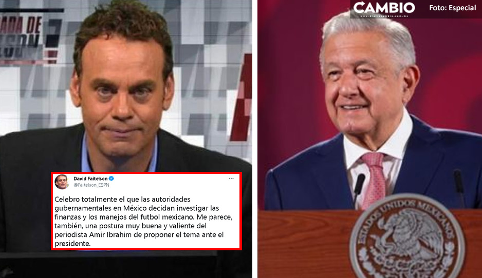 Faitelson celebra que AMLO investigue irregularidades y corrupción en el futbol mexicano
