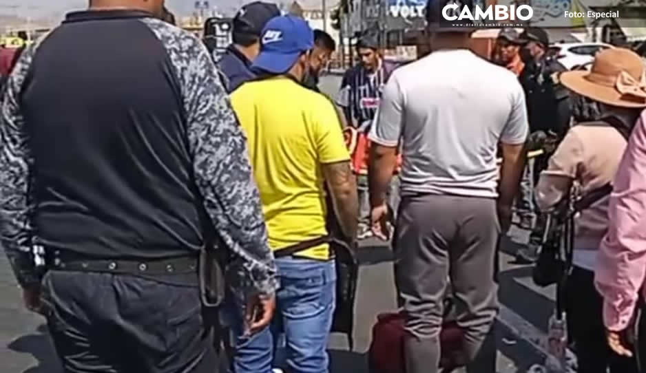 Atropellan a adulto mayor al intentar cruzar la Puebla-Tehuacán, altura Huixcolotla