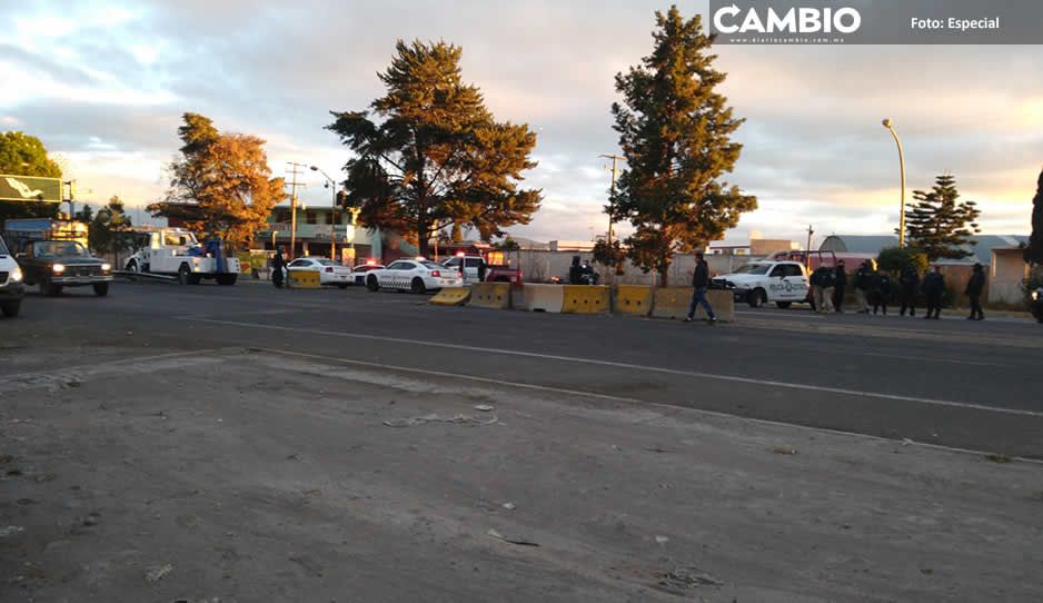 Tianguistas necean y quieren instalarse en San Martín Texmelucan a como dé lugar (VIDEO)