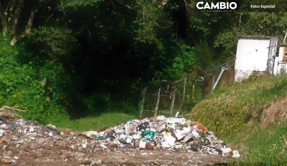Pobladores de Juan Galindo piden al nuevo Ayuntamiento limpiar basurero clandestino