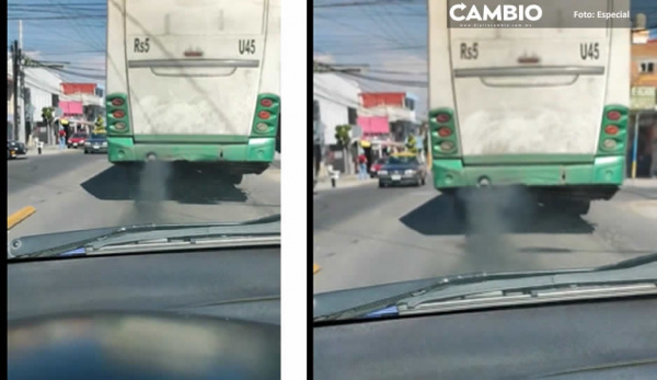 VIDEO: Así contamina ruta S5 en Puebla