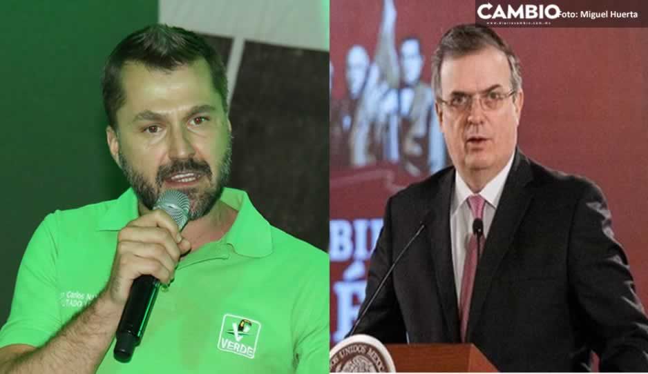 PVEM da espaldarazo a Marcelo Ebrad  para contender por la presidencia en 2024