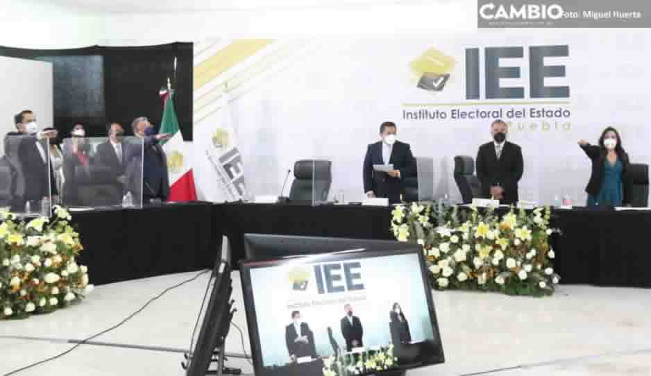 Miguel Ángel Bonilla, Juan Carlos Rodríguez y Susana Rivas toman protesta como nuevos consejeros del IEE (VIDEO)