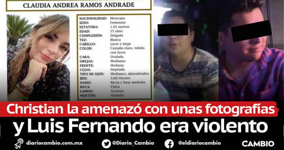 Claudia Andrea lleva 10 días desaparecida, familia sospecha de dos ex novios violentos (FOTOS)
