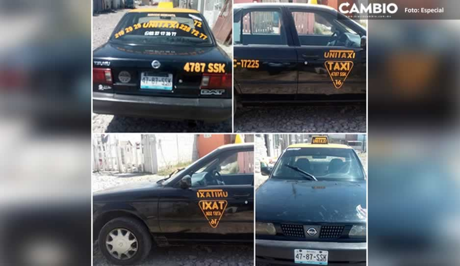 Delincuentes roban taxi estacionado en San Bartolo