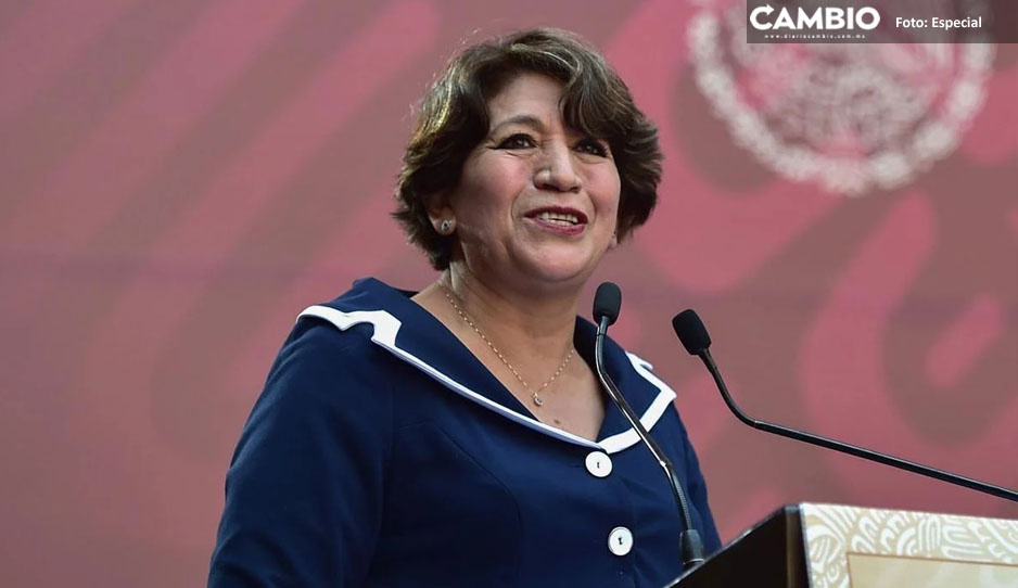 Lo acepto de todo corazón: Delfina Gómez ante candidatura de Morena a la gubernatura de Edomex