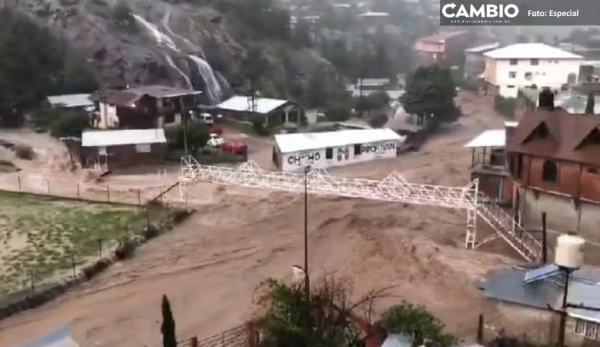 VIDEOS IMPACTANTES: Inundaciones y desastres en Chihuahua antes fuertes lluvias