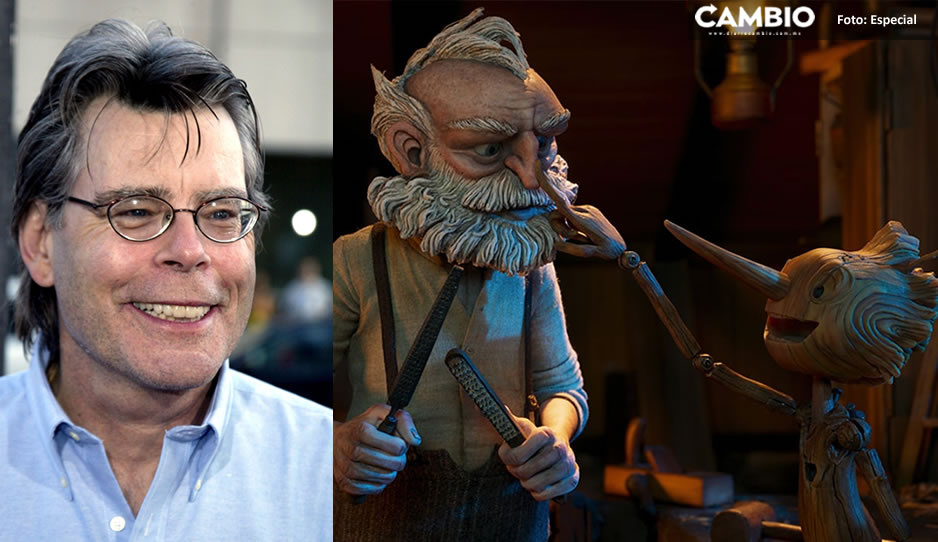 ‘Pura magia’ Stephen King reacciona a &#039;Pinocho&#039; de Guillermo del Toro
