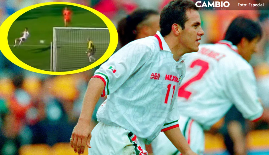 VIDEO: Cuauhtémoc Blanco revela que golazo vs Bélgica en el Mundial del 98 “fue un churro”