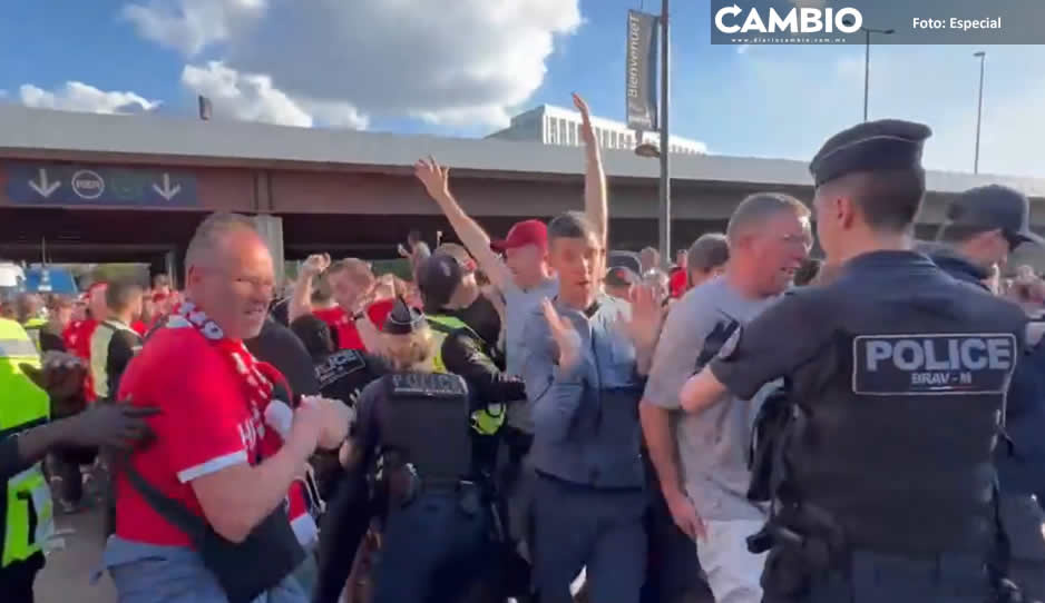 VIDEO: Aficionados de Liverpool dan portazo y retrasan la final de la Champions League