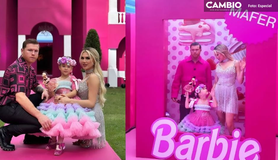 ¡Se lo que quieras ser! El Canelo festeja cumpleaños a su hija al estilo Barbie