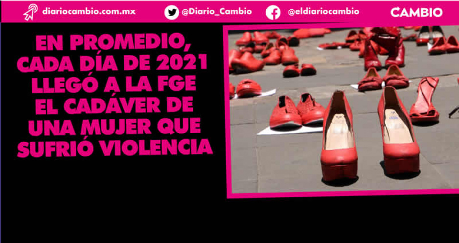 En 2021 llegaron 362 cadáveres de mujeres con signos de violencia a la FGE: Inegi