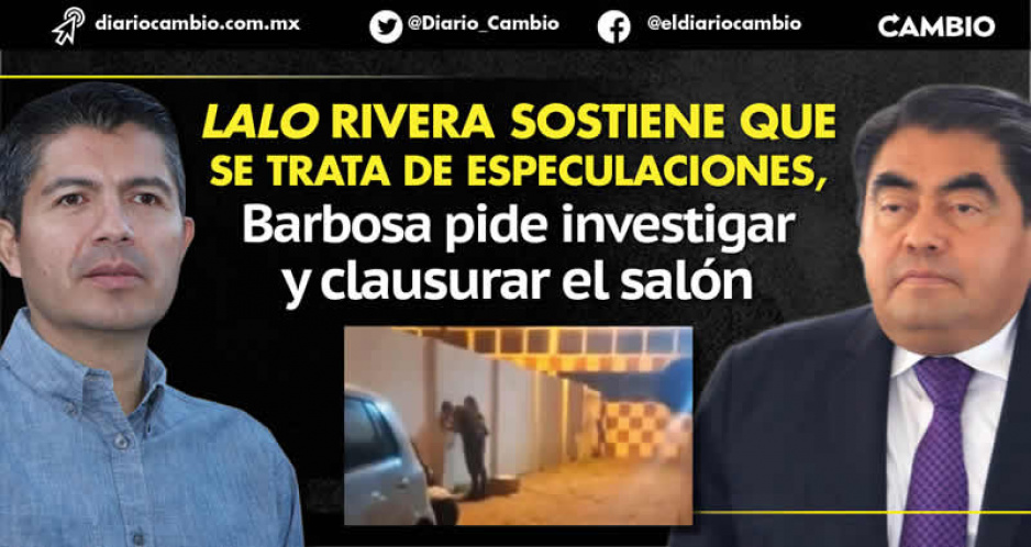 Lalo dice que no habrá sanción vs el Salón Country; Barbosa pide investigación y castigo (FOTOS Y VIDEOS)