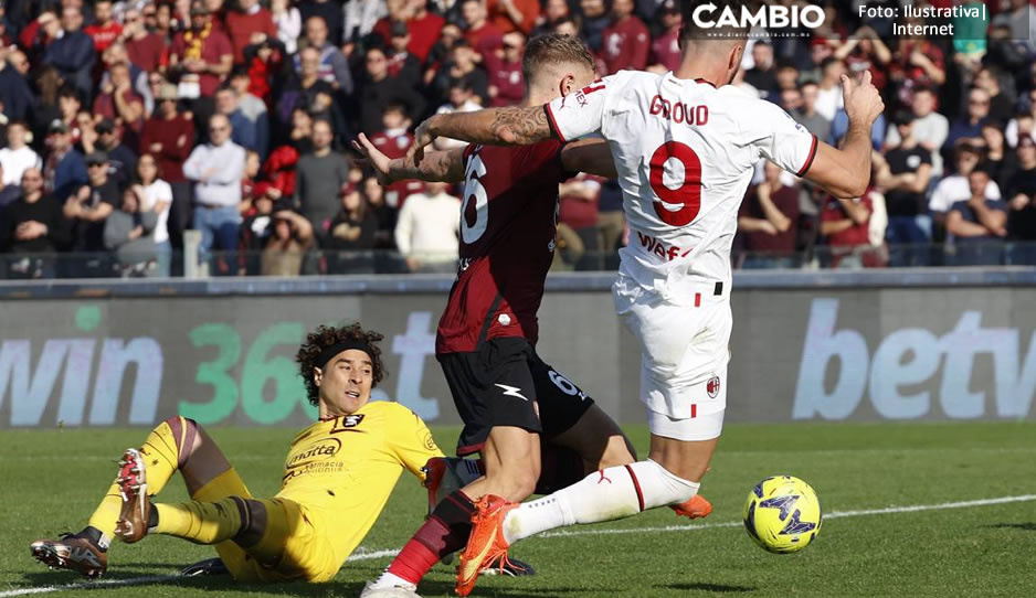 Le meten 2 goles a Memo Ochoa durante su debut con el Salernitana