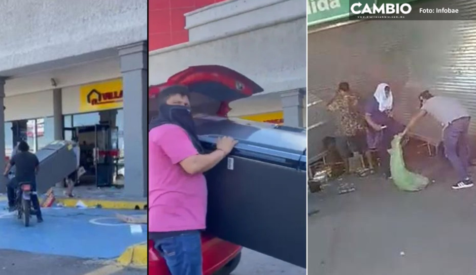 ¡Culiacán tierra nadie! Saquen tiendas y supermercados tras captura de Ovidio Guzmán (VIDEOS)