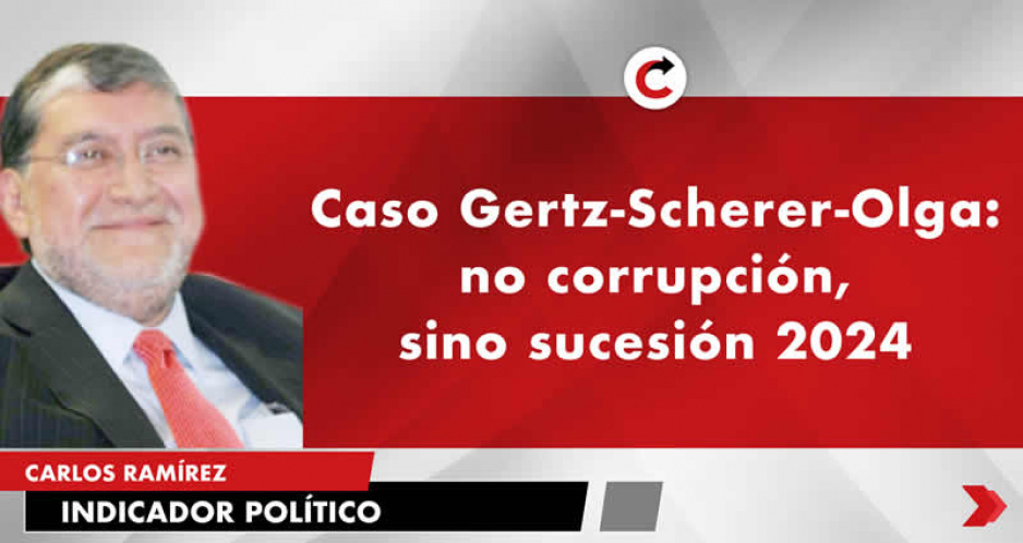Caso Gertz-Scherer-Olga: no corrupción, sino sucesión 2024
