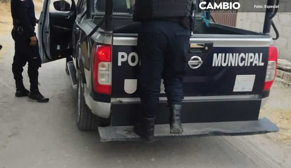 Policía Municipal de Tecamachalco frustra robo a mujer