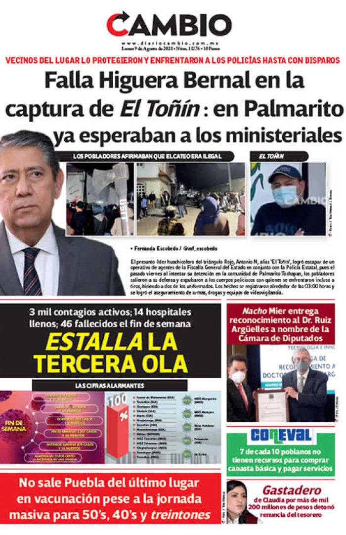 Falla Higuera Bernal en la captura de El Toñín : en Palmarito ya esperaban a los ministeriales