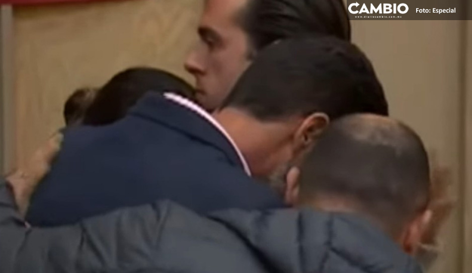 La emotiva despedida de Pablo Lyle con su familia tras ser declarado culpable (FOTOS)
