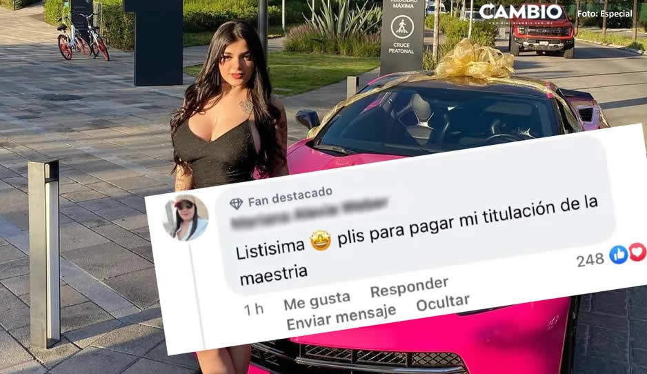 ¡Tiene un gran corazón! Karely Ruiz regala a seguidora 10 mil pesos para pagar su titulación