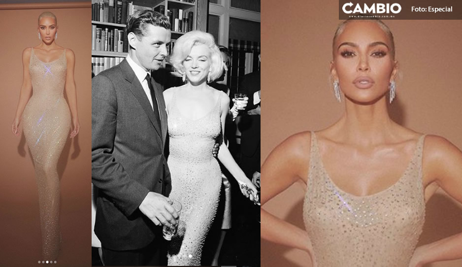 FOTOS: Kim Kardashian perdió 7 kilos para lucir el emblemático vestido de Marilyn Monroe en la MET Gala