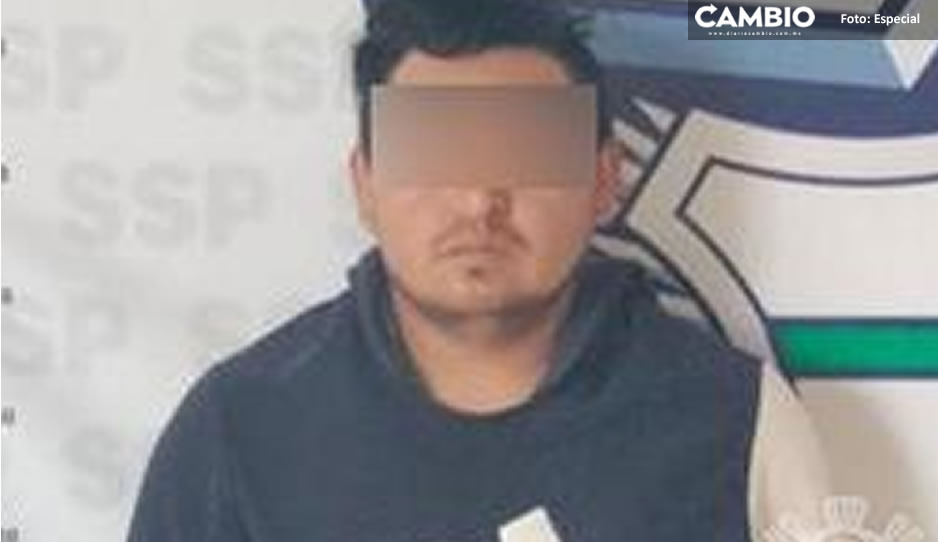 Policías estatales capturan a asaltante de transporte de carga en Texmelucan
