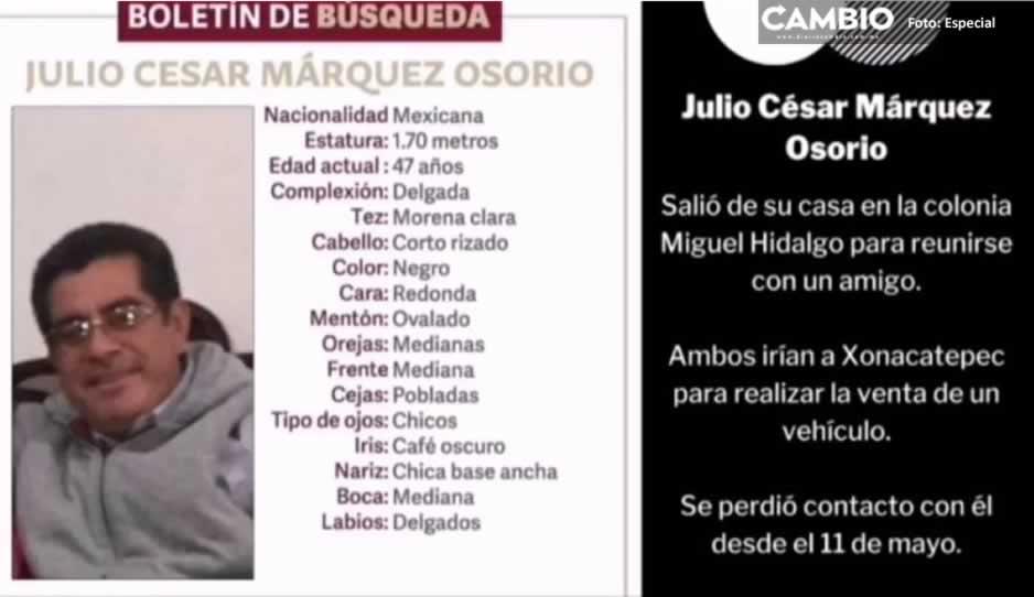 VIDEO: Julio César Márquez lleva 12 días desaparecido; familia teme por su vida