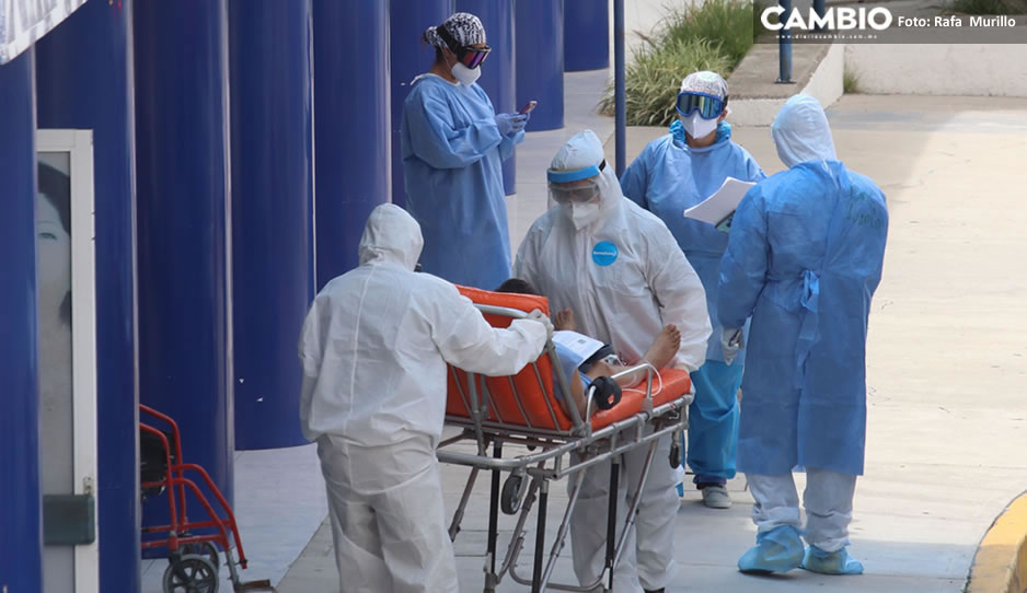 Hospitalizados por Covid continúan aumentando; reportan 94 casos más en Puebla