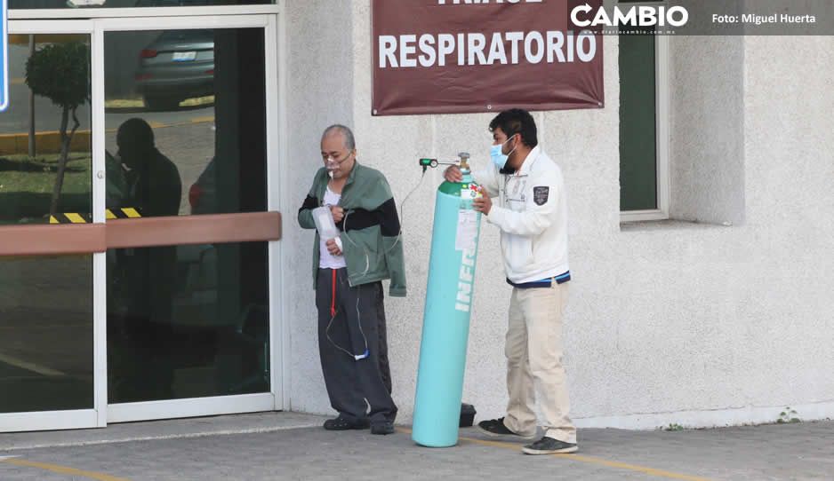Baja la ocupación hospitalaria pero aumentan muertes por COVID en Puebla, según la Federación