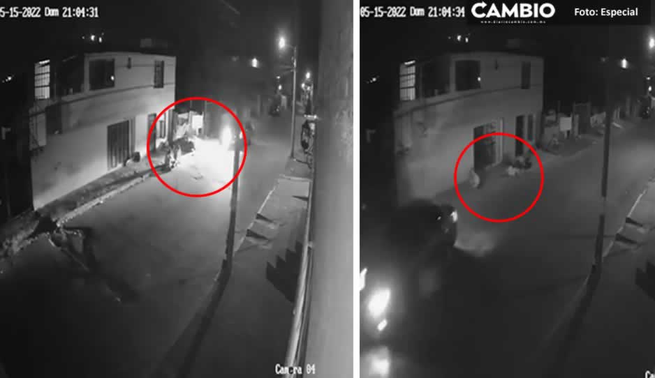 FUERTE VIDEO: Loco al volante atropella a tres hermanas que observaban el eclipse en Momoxpan