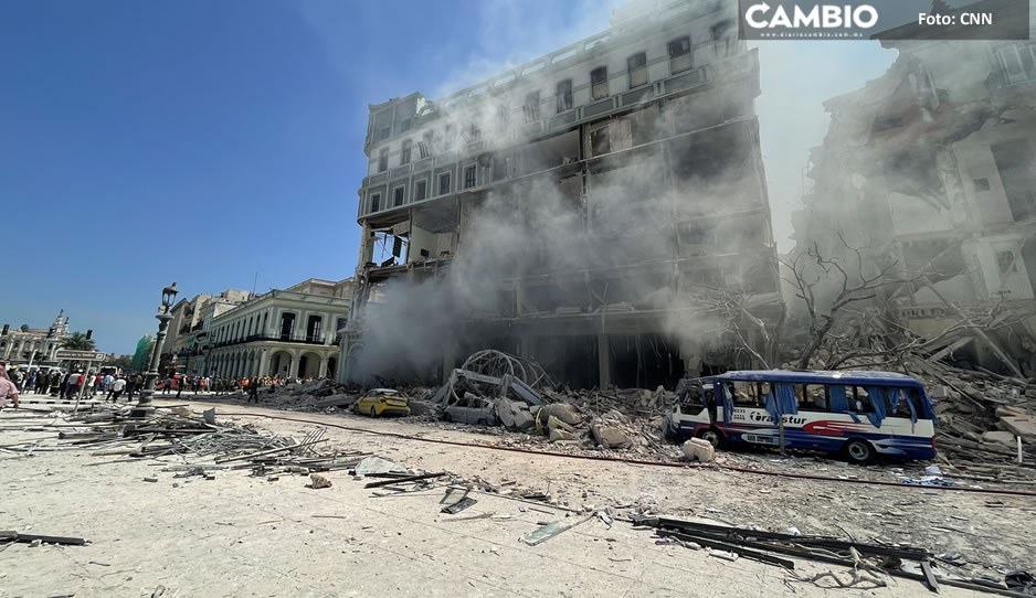 Fuerte explosión destruye emblemático Hotel Saratoga en Cuba (FOTOS Y VIDEOS)