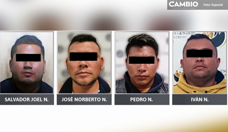 Encarcelan a cuatro maleantes que robaron 10 millones de pesos en Granjas Atoyac