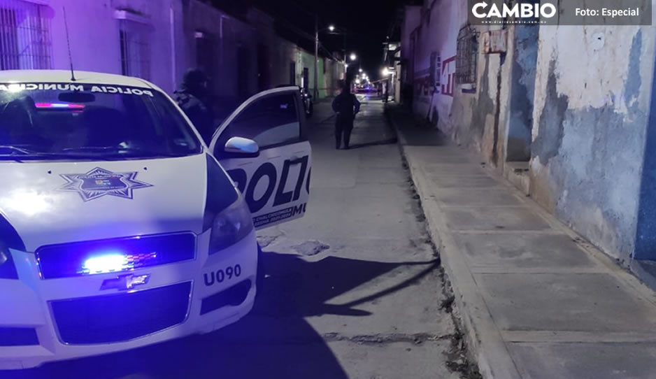 Hombre se emborracha de más y muere en calles de Ciudad Serdán