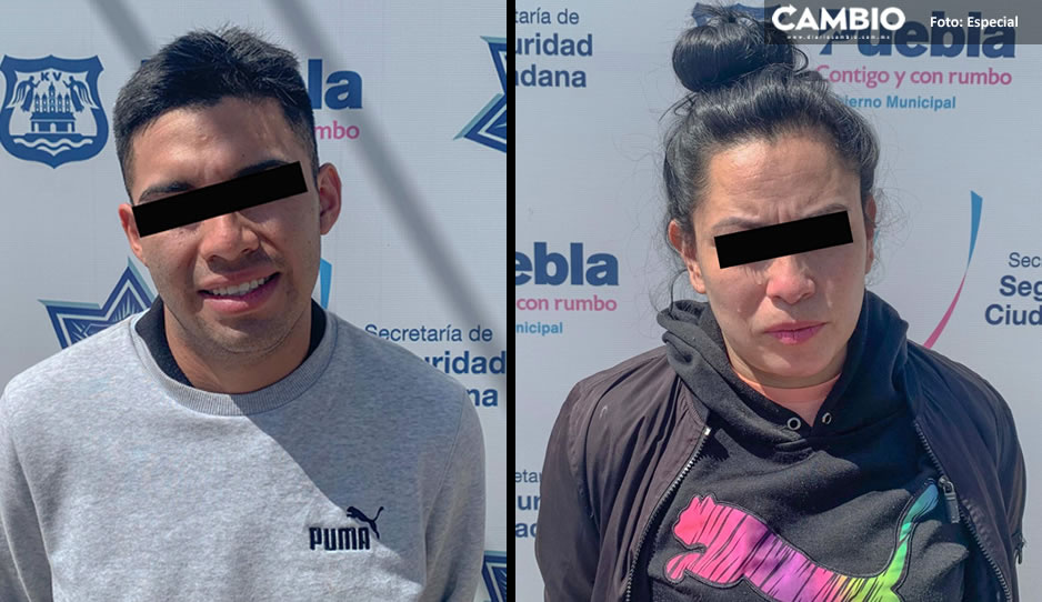 Ellos son Celia y Kevin, integrantes de ‘Los Mamaditos’ que asaltaban en el RUTA