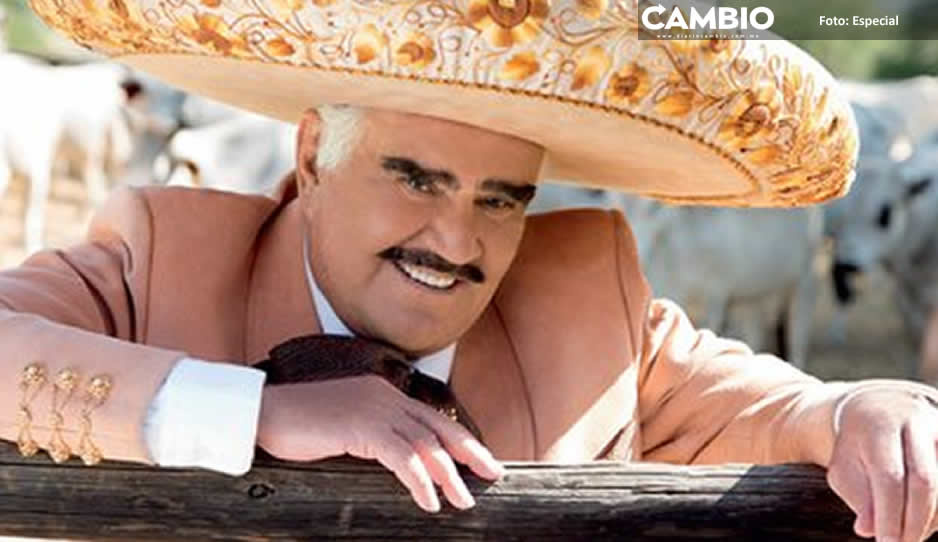 ¡Al fin! Anuncian el nombre la serie biográfica de Vicente Fernández de Televisa