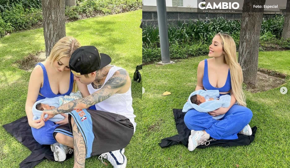 ¡Bienvenido al mundo Luka! Nace bebé de Santa Fe Klan y Maya Nazor (FOTOS)