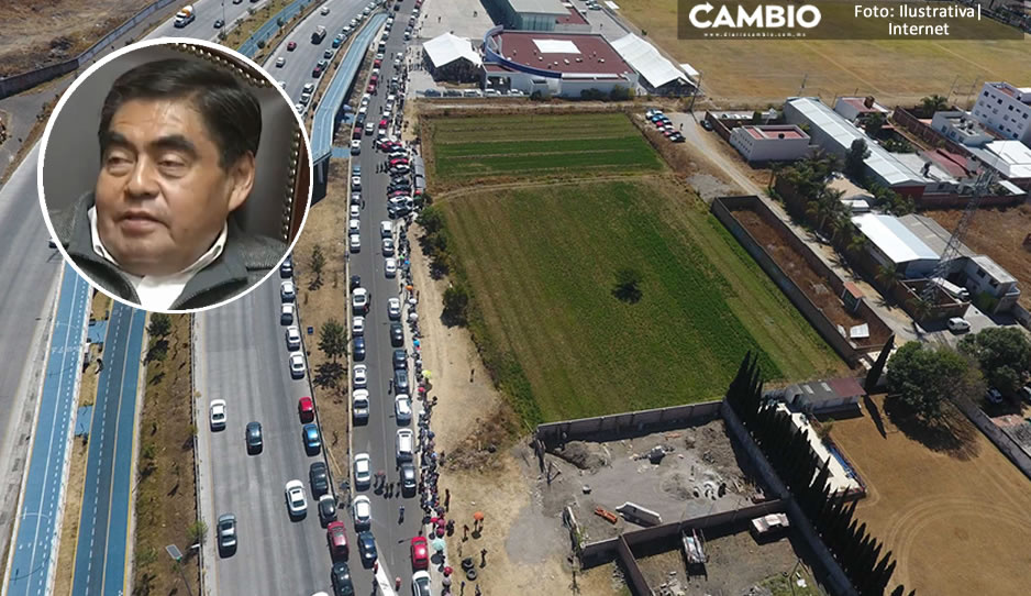 Barbosa descarta nueva Arena Puebla: fue un error poner ese nombre a la licitación (VIDEO)